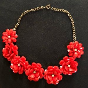 JCrew Rosette necklace